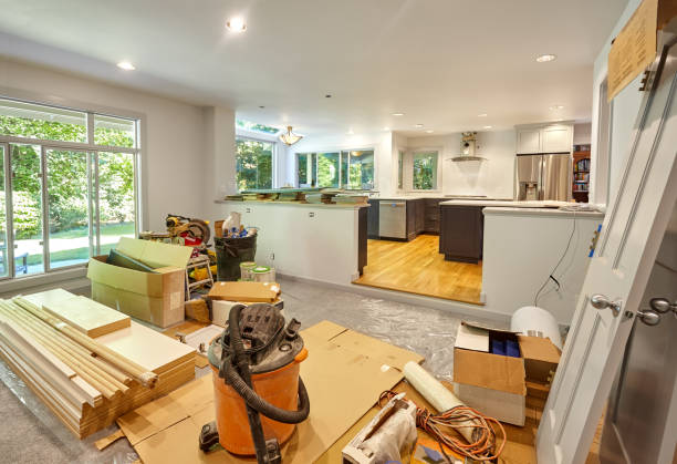 Professional Kitchen Flooring technician working in Waverly, MN